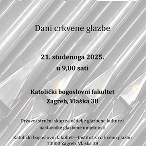 Dani crkvene glazbe na KBF-u